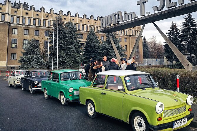 1.5h Crazy Guides' Communism Tour of Nowa Huta in Classic Car - The ride from central Krakow to Plac Centralny