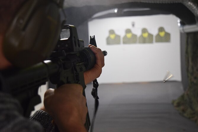 #1 Bestseller Gun Shooting Package with Hotel Transfers Wroclaw - Arriving at the shooting range