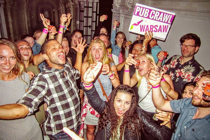 #1 Pub Crawl Warsaw with Optional Premium 1 Hour Open Bar - A four-hour introduction to Warsaw after dark