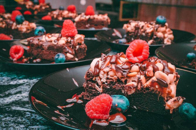 2 Hour Bottomless Brunch Experience with 3 Course Meal And Drinks - Cake closes the three-course meal
