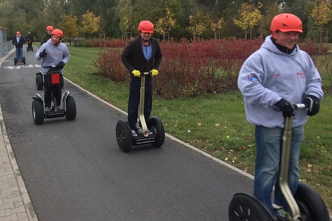 2 Hour Super Segway City Tour of Warsaw - Learning to control the Super Segway