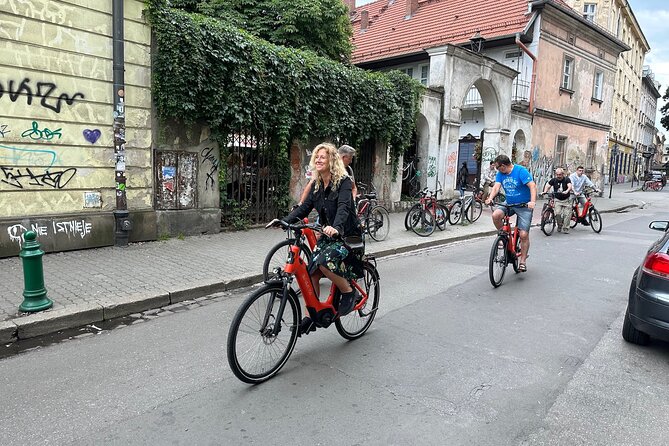 3-Hour E-Bike Tour In Krakow - The former ghetto and Schindler’s factory