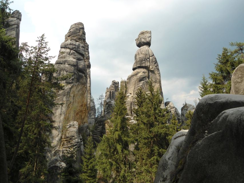 Adršpach: The Chronicles of Narnia Tour with Guide - The rock formations and their odd names