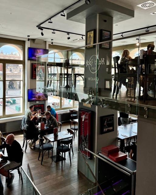 American Food Experience - A central Krakow meal with a music theme