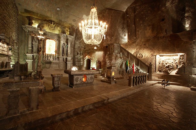 Auschwitz-Birkenau and Wieliczka Salt Mine Day Tour from Krakow with private car - Wieliczka Salt Mine and its 800-plus stairs
