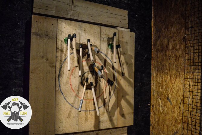 Axe Throwing Krakow in Axe Nation - best club in Poland - What Happens During the 90 Minutes