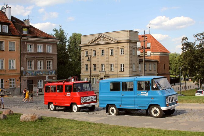 Best of Warsaw - private tour by retro minibus with hotel pickup - Crossing the Vistula to Praga Północ