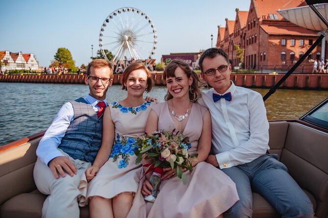 Boat Tour in Gdańsk – Explore the Historic Motława River - Music, Drinks, and the Baby Blue Atmosphere
