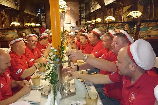 Brewery Dinner -center of Krakow - A Polish brewery meal built around big portions