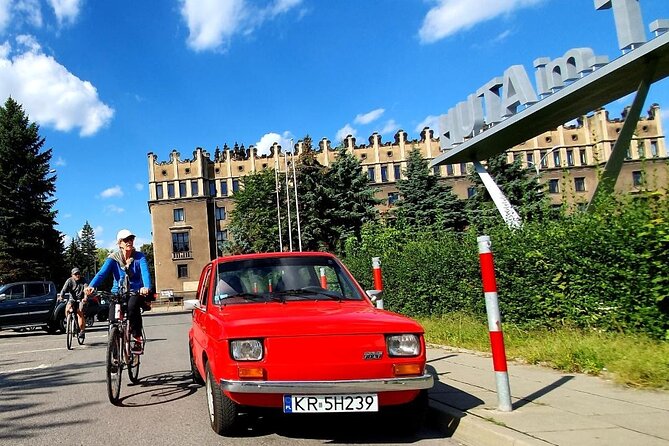 Communist Bike Tour of Nowa Huta - The ride out from Krakow
