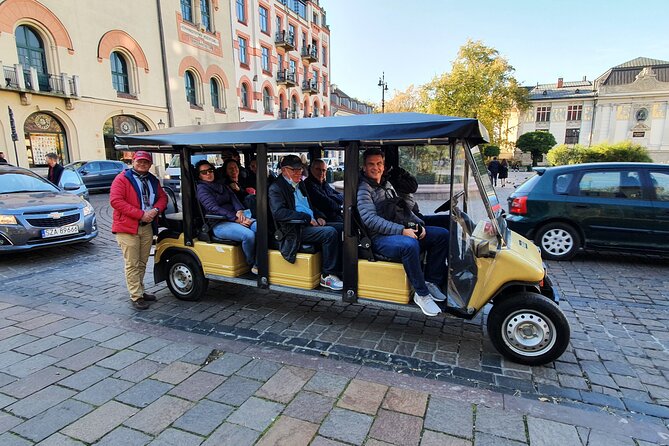 Cracow guided Full tour by Golf Cart-Family Discount - The Old Town in a concentrated 30 minutes