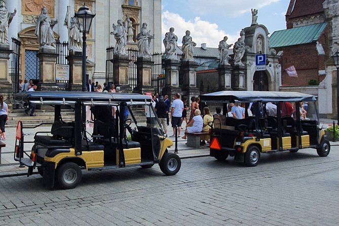 Cracow guided Full tour by Golf Cart-Family Discount - Schindler’s Factory and the Empty Chairs