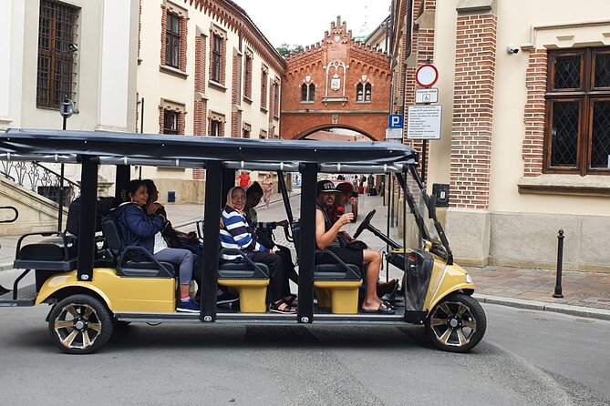 Cracow guided Full tour by Golf Cart-Family Discount - Who will get the most from this ride?