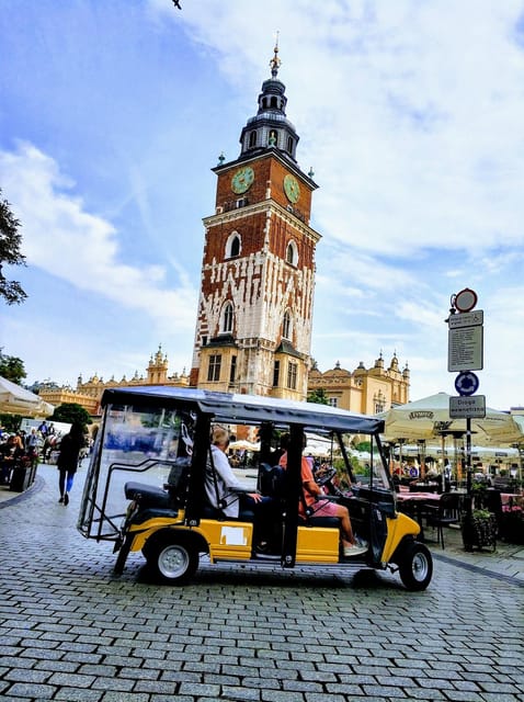 Cracow: Jewish Quarter and Ghetto Sightseeing Golf Cart Tour - Key points at a glance