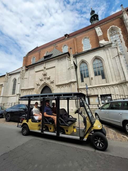 Cracow sightseeing tour by electric golf cart - Schindler’s Factory and the industrial side of the story