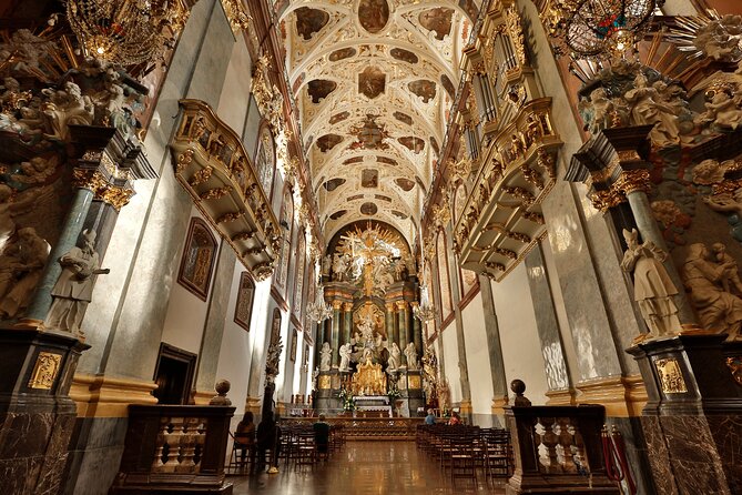 Częstochowa Black Madonna - St. Cross Church, gates, and defensive walls