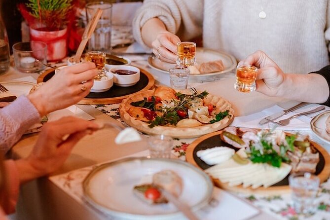 Delicious Wroclaw Vodka Tour - Food samples that keep the tasting grounded