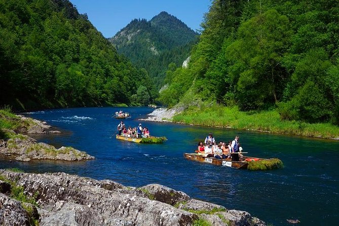 Dunajec River Gorge from Krakow - The river route between Poland and Slovakia