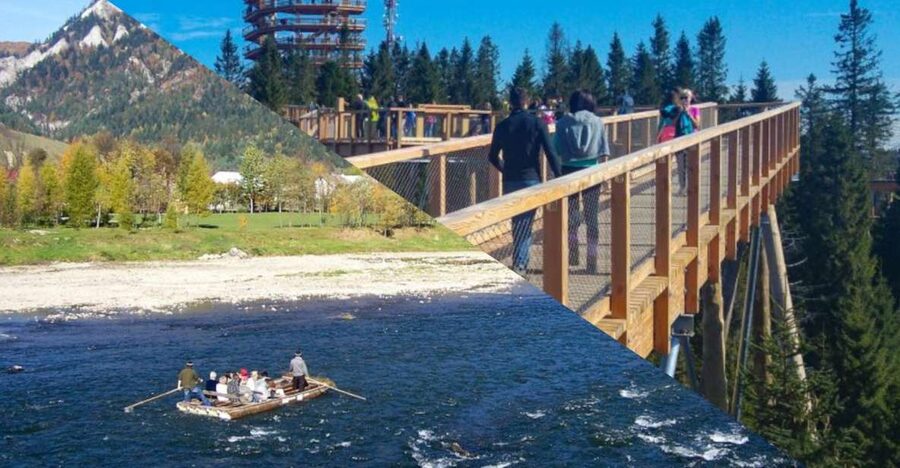 Dunajec River Gorge Rafting and Tree Top Walk from Krakow - Bachledka Treetop Trail in Slovakia