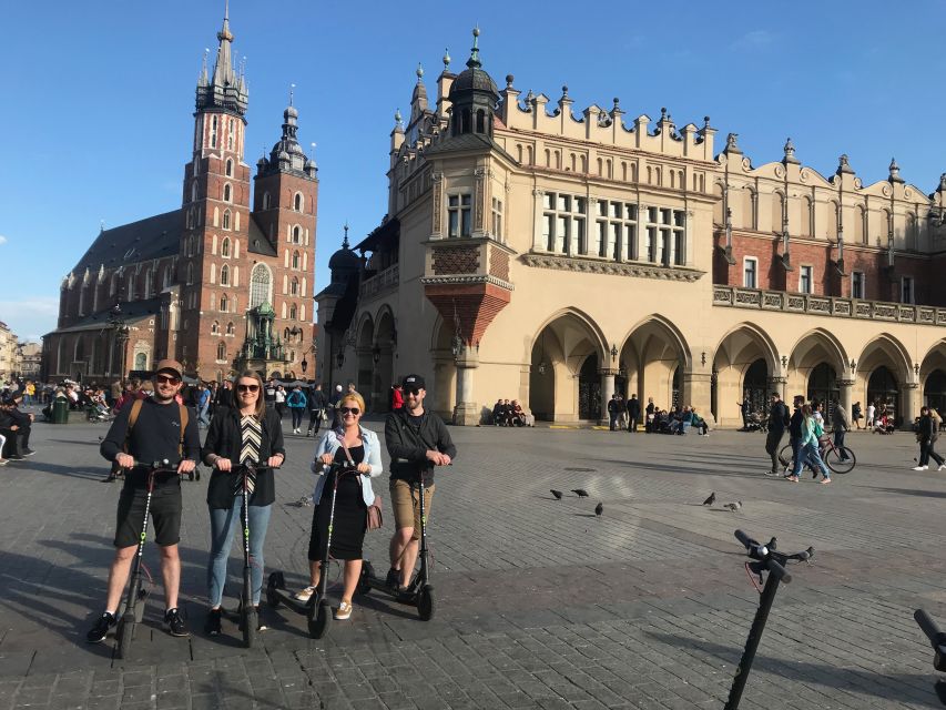 Electric Scooter Tour Krakow - Key points at a glance