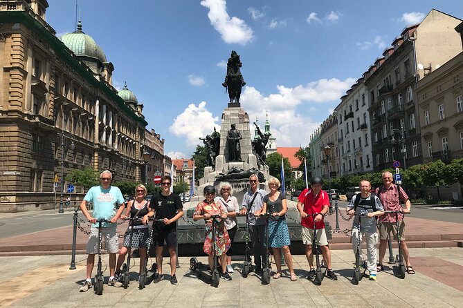 Electric Scooter Tours Kraków - From the Barbican to the Old Town walls