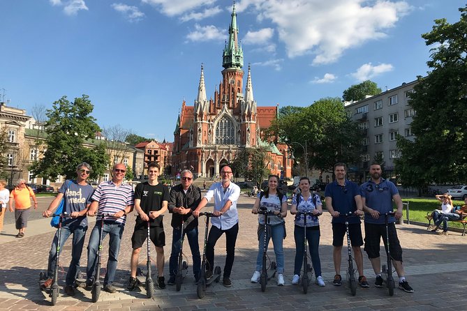 Electric Scooter Tours Kraków - Collegium Maius and Krakow’s main square