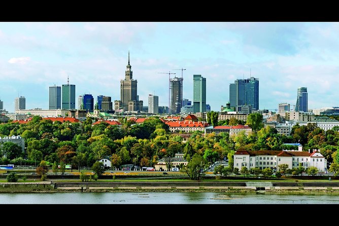 Faces of Warsaw's 3-hour orientation city tour with hotel pick-up - The Polish Parliament and the Palace of Culture