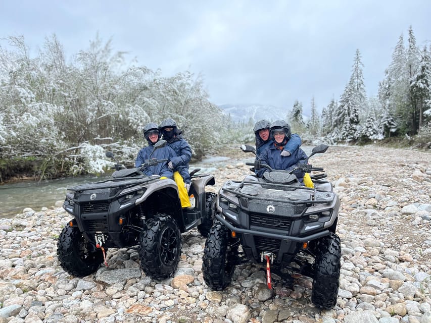 From Krakow: ATV/Snowmobile Ride, Shooting & Hot Springs - One hour in Zakopane for food and a quick look around
