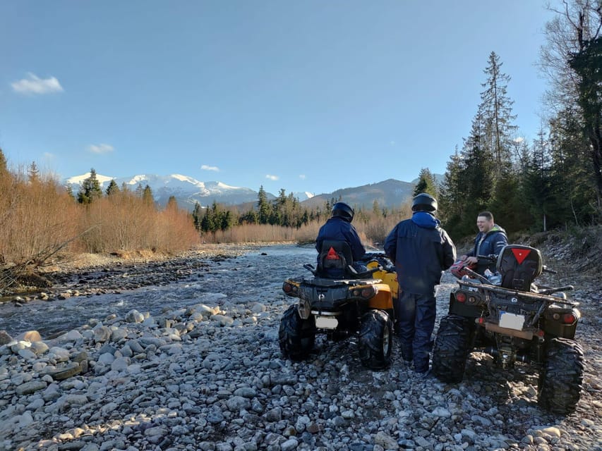 From Krakow: ATV/Snowmobile Ride, Shooting & Hot Springs - Practical clothing and timing advice