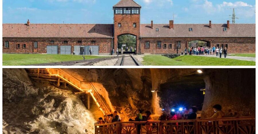 From Krakow: Auschwitz and Wieliczka Salt Mine Full-Day Trip - Auschwitz I: a careful walk through the camp