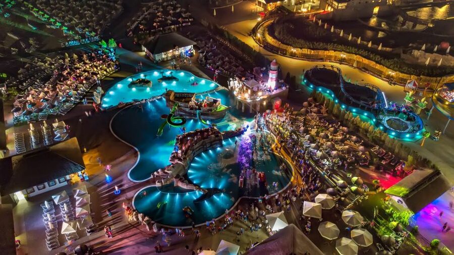 From Krakow: Energylandia Amusement Park Ticket & Transport - Food, shows, pools, and the parts between rides