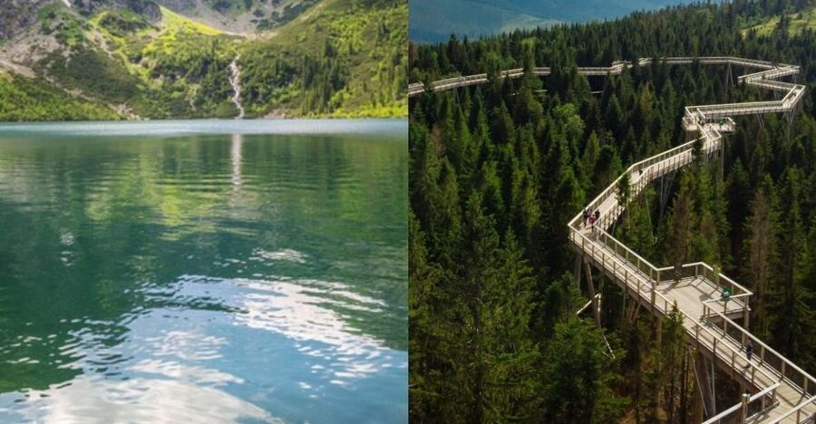 From Krakow: Morskie Oko and Slovakia Treetop Walk - Two Tatras experiences with very different moods