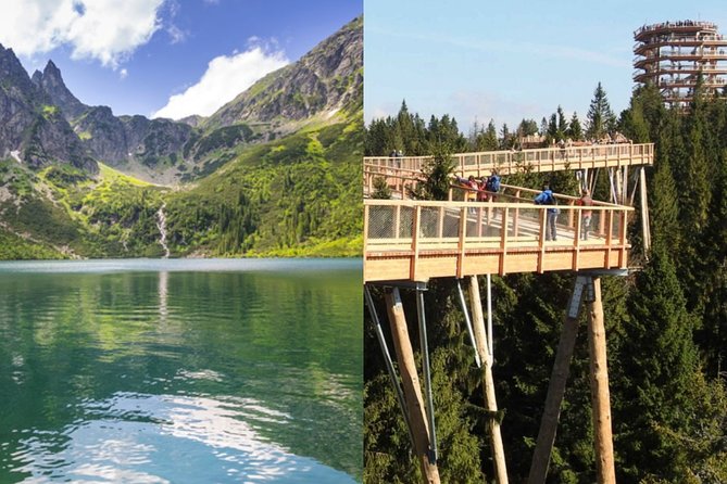 From Krakow: Morskie Oko in the Tatra Mountains and Slovakia Treetop Walk - From Poland to Slovakia