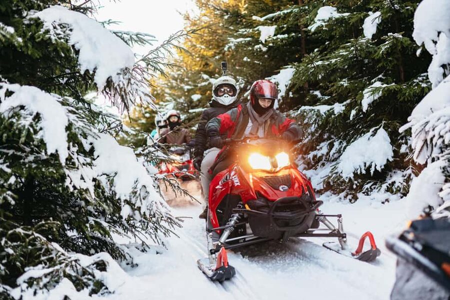 From Krakow: Snowmobile Adventure with Thermal Pools Visit - From Krakow to the Podhale foothills