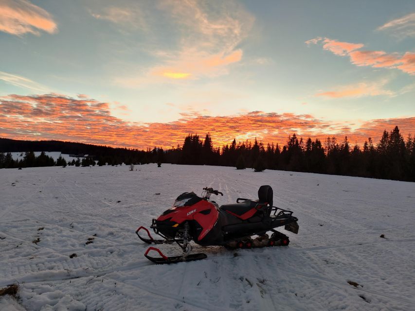 From Krakow: Snowmobile Adventure with Thermal Pools Visit - When snow becomes quad-bike weather