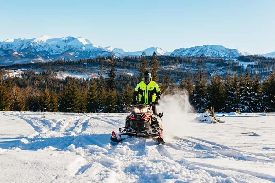 From Krakow: Snowmobile Adventure with Thermal Pools Visit - Tatra views and a useful mountain pause