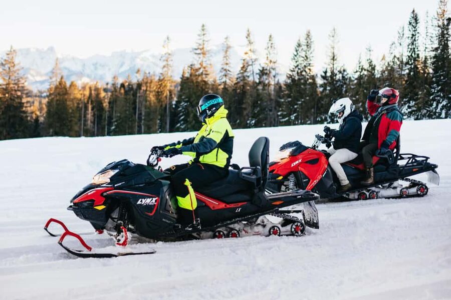 From Krakow: Snowmobile Adventure with Thermal Pools Visit - What the $159 price really covers
