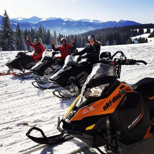 From Krakow: Snowmobile, Zakopane & Chochołowskie Baths - The Drive South in a Fun Tours Cracow Minivan