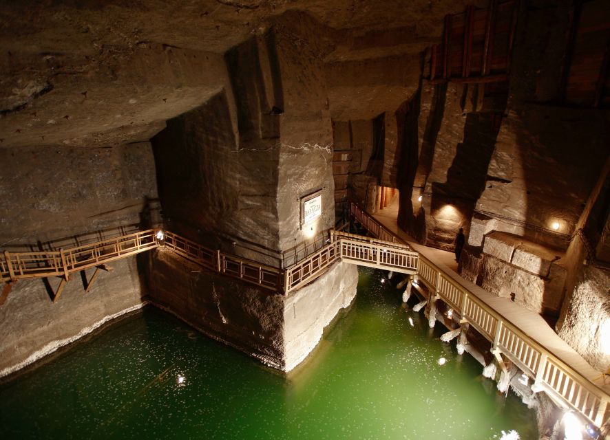 From Krakow: Wieliczka Salt Mine Tour - The first 350 steps into the mine