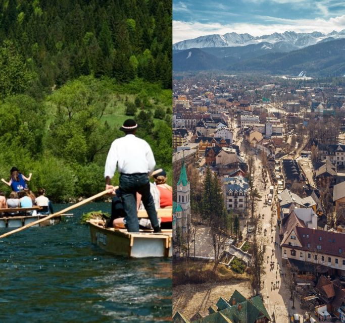 From Krakow: Zakopane and Dunajec River Rafting Tour - Riding the Gubalowka funicular