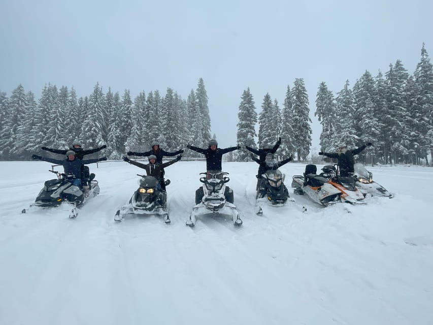 From Krakow: Zakopane Snowmobile NIGHT Ride, Bonfire, - Training first, then a one-hour snowmobile ride