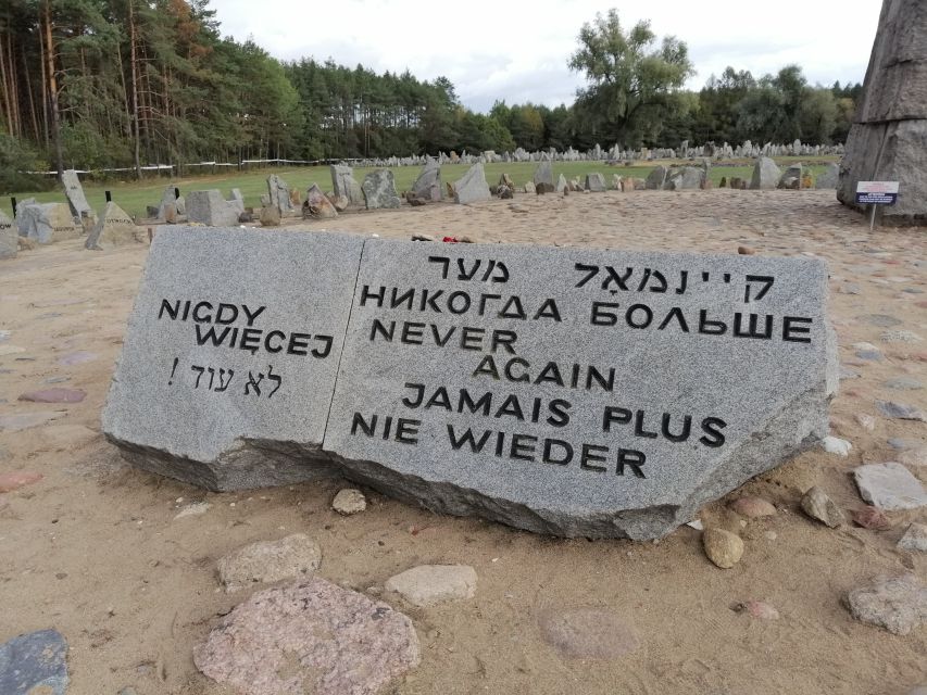 From Warsaw: Guided Tour of Treblinka Camp - Walking through the extermination camp memorial