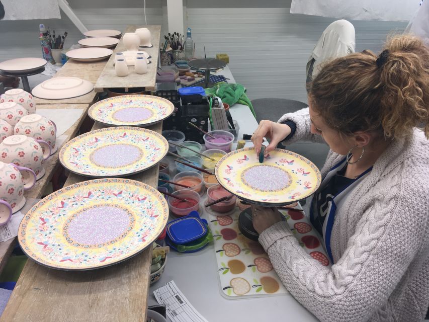 From Wroclaw: Polish Pottery and Jawor Church of Peace Tour - Watching the pottery take shape