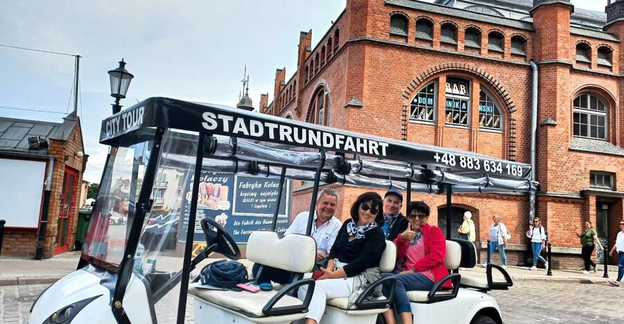 Gdansk: City Sightseeing Tour by Golf Cart/Buggy Guided Tour - Why a golf cart works well in Gdansk
