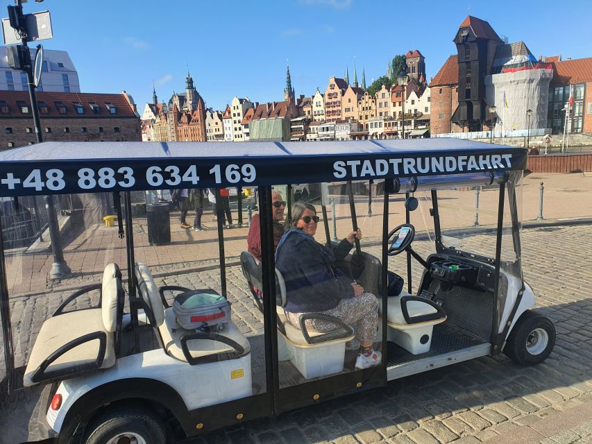 Gdansk: City Sightseeing Tour by Golf Cart/Buggy Guided Tour - Smaller stops that fill out the city map