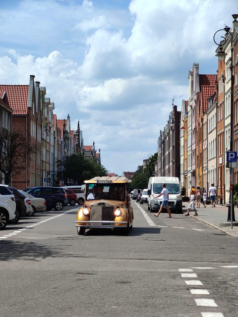 Gdansk: City Sightseeing Tour Eco Electric Buggy Golf Cart ! - Timing, meeting point, and booking details