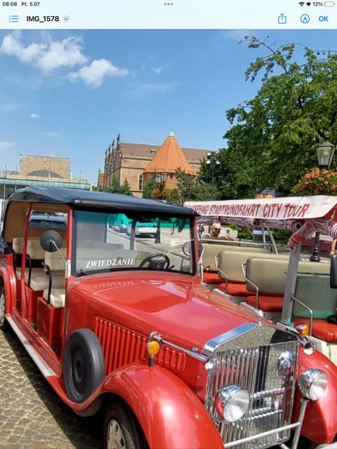 Gdańsk: City Tour by Electric Golf Cart - Granary Island and the Crane