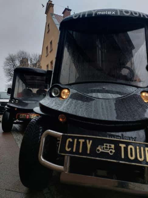 GDANSK City Tour by Golf Cart Live Guide & Sightseeing 90min - What the live guide adds