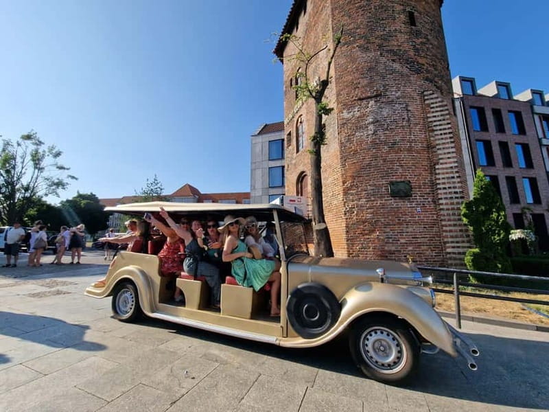 Gdansk: City Tour Sightseeing Golf Cart Main City District - The Royal Road and the Court of St. George