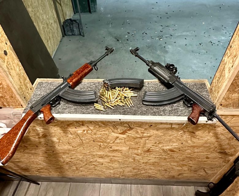 Gdansk: Firearm Shooting Experience with Instructor - Comparing several Polish military-style firearms